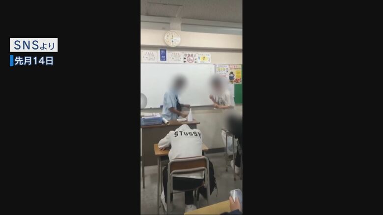 9月14日の授業風景