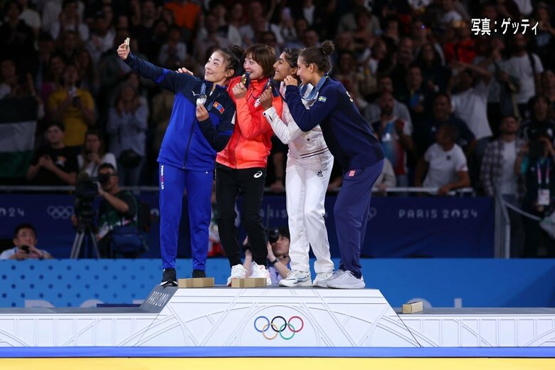 角田夏実選手（柔道 女子48キロ級　金メダリスト）