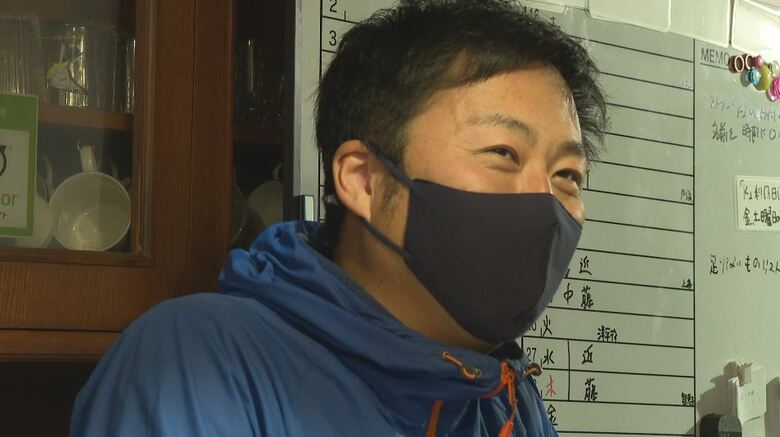 ペンションのオーナー　中村洋平さん