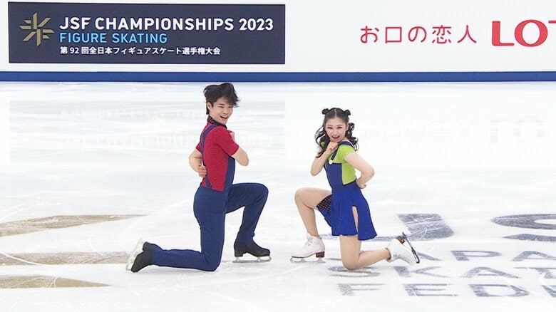 リズムダンスでは『スーパーマリオブラザーズ』を披露（2023年全日本）