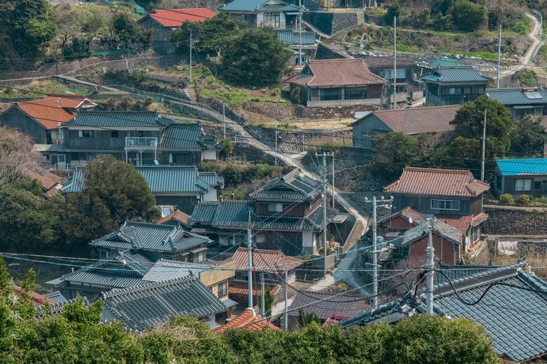 山口県長門市油谷津黄（2025年3月撮影）
