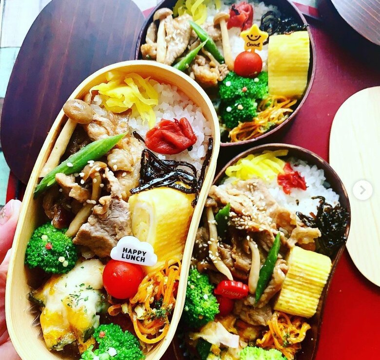 ユミィさんが作ったお弁当