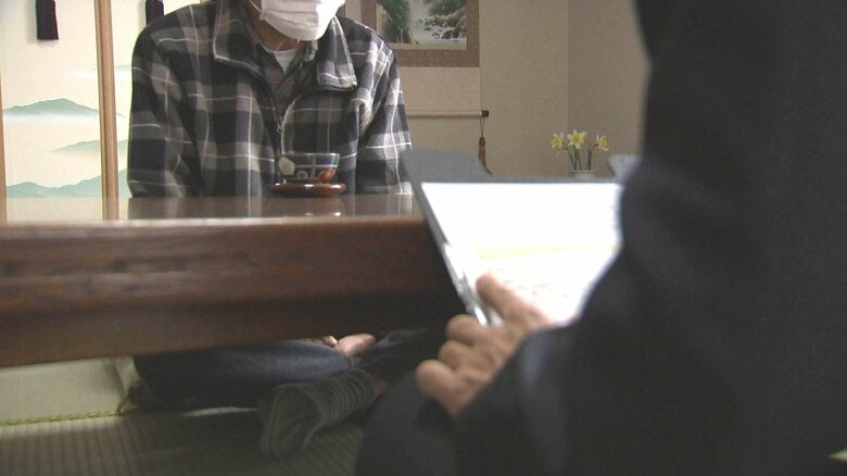 証言する福井県警の元警察官