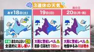 【北海道の天気 17日(金)】道内初の猛暑日！オホーツク海側遠軽町で35℃以上を観測…暑さはいつまで？3連休の最新予報