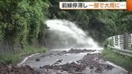 新潟県内一部で“大雨”　交通機関などにも影響「1時間以上電車の中に…」　25日・26日も大雨の見込み　新潟地方気象台は“レベル4までの避難”呼びかけ
