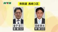 【衆院選】長崎3区　前職と新人の2人が立候補