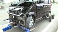 【速報】交差点で車2台が出合い頭に衝突　男女3人搬送　うち1人が意識不明の重体　現場は通行止め　福岡・久留米市