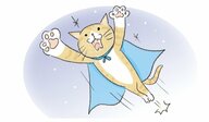 【猫あるある漫画】なんでそんなに猫しぐさ　第8回「突然の激走!!猫の“真空行動”が激しい」