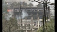 「心霊スポット化」したホテルで火事　20年以上前に廃業、入口前にタバコの吸い殻…若者の目撃証言も
