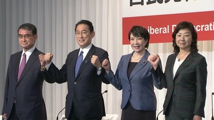 自民総裁選4候補が生出演で激論…コロナ対策、経済の両立、年金から選挙制度改革まで
