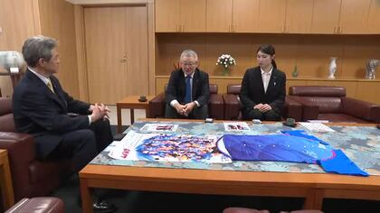 週末のホームゲームをPR　KUROBEアクアフェアリーズ　「高岡市・氷見市・射水市DAY」