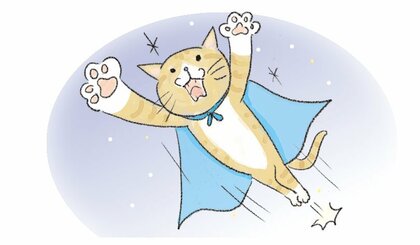 【猫あるある漫画】なんでそんなに猫しぐさ　第8回「突然の激走!!猫の“真空行動”が激しい」