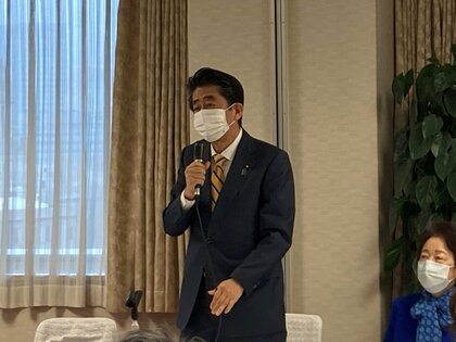 安倍元首相　1月31日に台湾・蔡英文総統と電話会談「TPP参加のハードルを越えた」