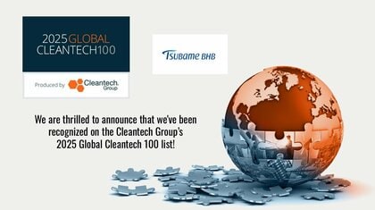 つばめBHB、クリーンテック企業として「2025 Global Cleantech 100」に選出