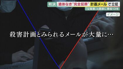 無罪主張はねつけた“百通”メール　父殺害で元医師に懲役13年　　医師免許不正取得も“背景”【京都発】