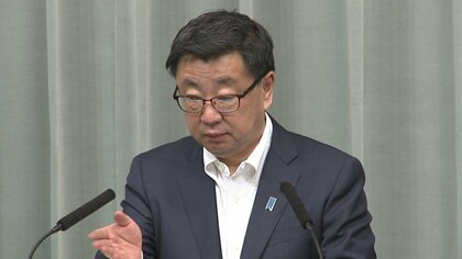 【速報】「２メートル以上でマスク外すこと推奨」松野官房長官　熱中症対策で