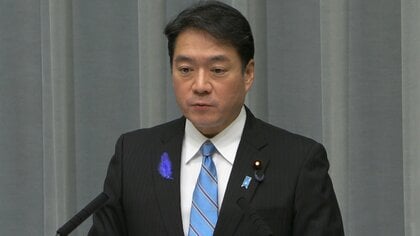 台風9号接近に尾崎副長官「躊躇せず、早めに自らの命を守る行動を」