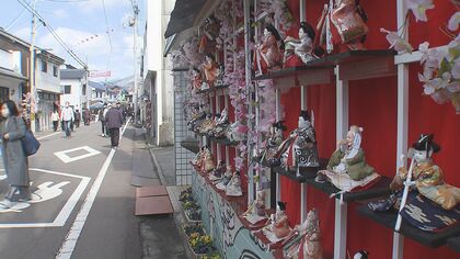 町中を飾るひな人形　3年ぶりに開催「くままちひなまつり」 思いを込めて準備中【愛媛発】