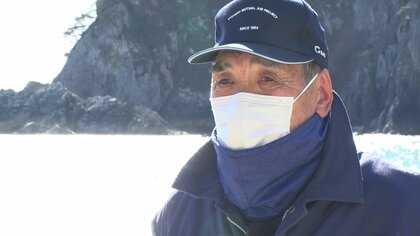 「自然を甘く見るな」津波の恐ろしさ伝えるサッパ船の船長　津波の到達地点には旗【岩手・田野畑村】