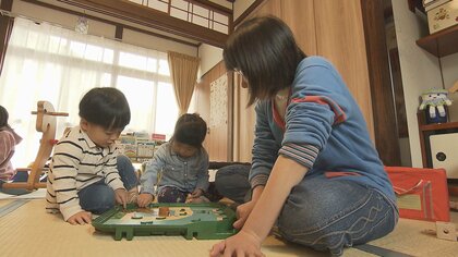 家庭の延長」自宅を保育園に “一人ひとりの個性を育む”理想の保育めざし