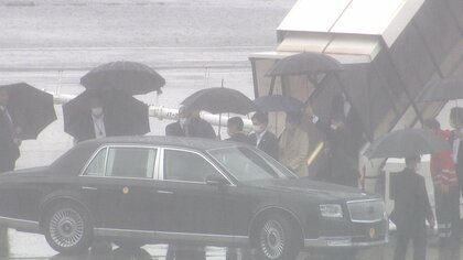 両陛下搭乗の特別機にシステム上のトラブル　機体の安全確認中で出発延期　「国民文化祭」ご出席のため石川県へ