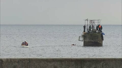 長生炭鉱で潜水ダイバー死亡　太平洋戦争中の水没事故“遺骨収集”目指し調査