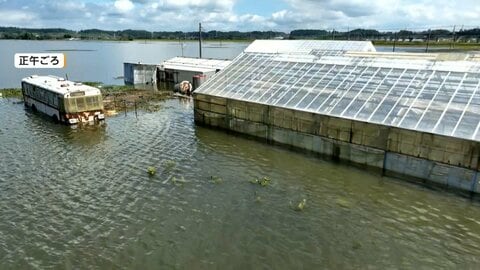 印旛沼の決壊箇所3カ所に増える　水位は徐々に下がるも深刻な浸水被害続く　千葉・成田市