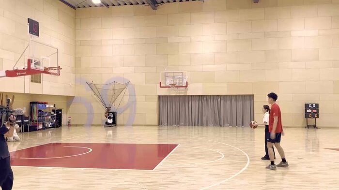 想像以上に遠い3ポイントシュート