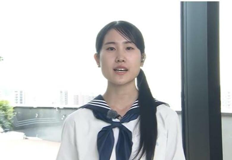 【お天気キャスターに挑戦】広島県立海田高校・田中美有さん　町制７０周年海田町の地域課題解決取組も　｜FNNプライムオンライン