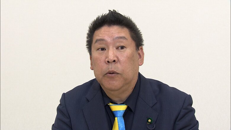 【独自】書類送検のNHK党･立花孝志党首「あの演説が脅迫なら選挙の自由が脅かされる」直撃に語った主張とは？自身のXに「無罪を確信」投稿も｜FNNプライムオンライン