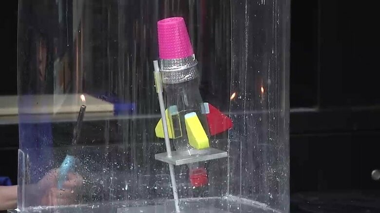子ども科学館でサイエンスショー　子どもたちが科学の楽しさ学ぶ　岩手県盛岡市｜FNNプライムオンライン