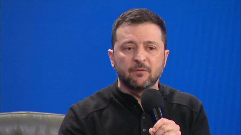 ロシアのウクライナ侵攻から24日で3年　ゼレンスキー大統領「平和が実現するなら大統領を辞任する用意ある」　トランプ氏との会談望む｜FNNプライムオンライン
