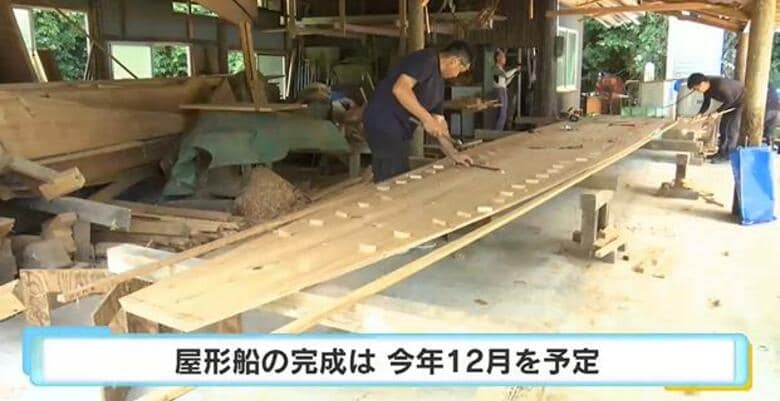 鵜飼の伝統的な屋形船を新造へ　全長１０メートル、１９人乗り　宿泊税を活用した事業で復活　広島・三次市｜FNNプライムオンライン