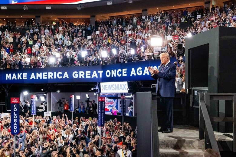 トランプ氏はハリス氏を「極左」「無能」と激しく攻撃