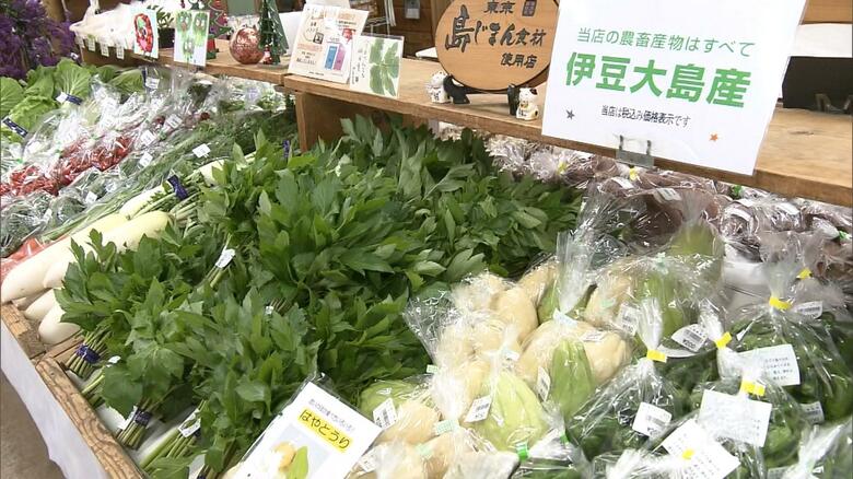 農産物直売所に並んだ地場野菜
