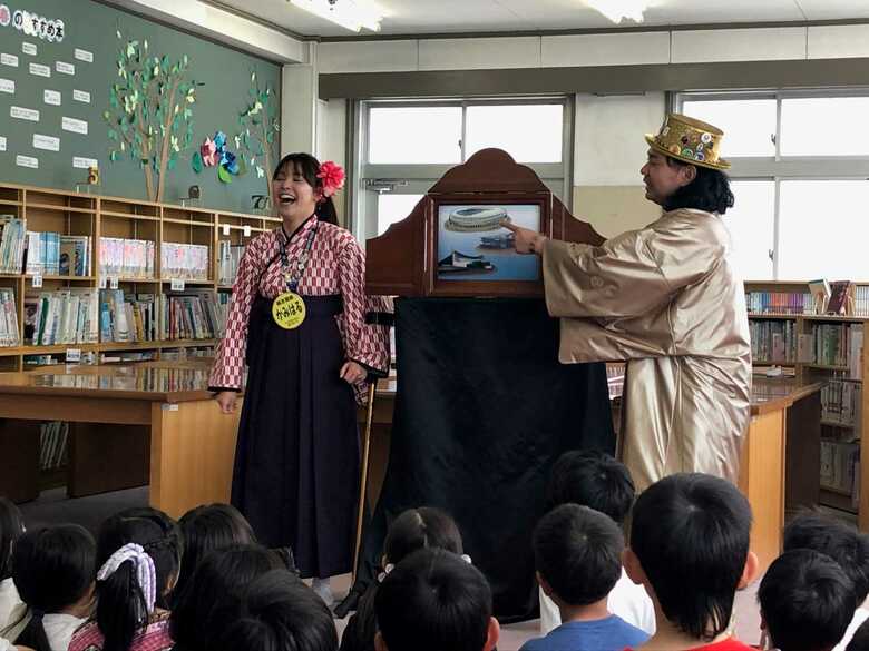 かみはるさん（左）とヤムちゃん（右）