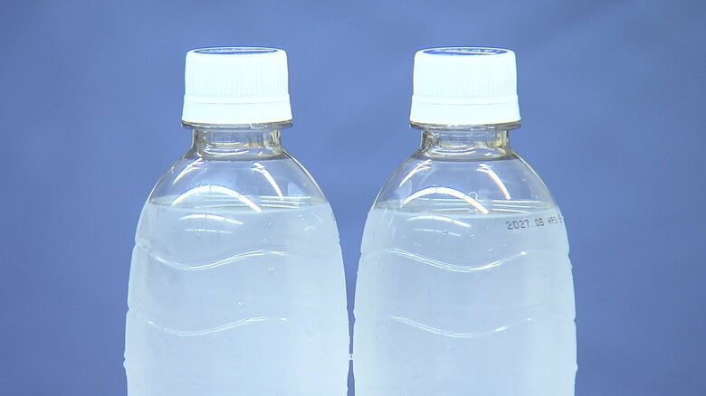 のどが渇いたと感じる前に水分補給を
