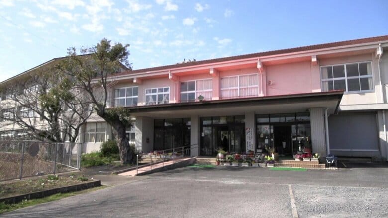 校舎がなくなる納所小学校（佐賀・唐津市肥前町）