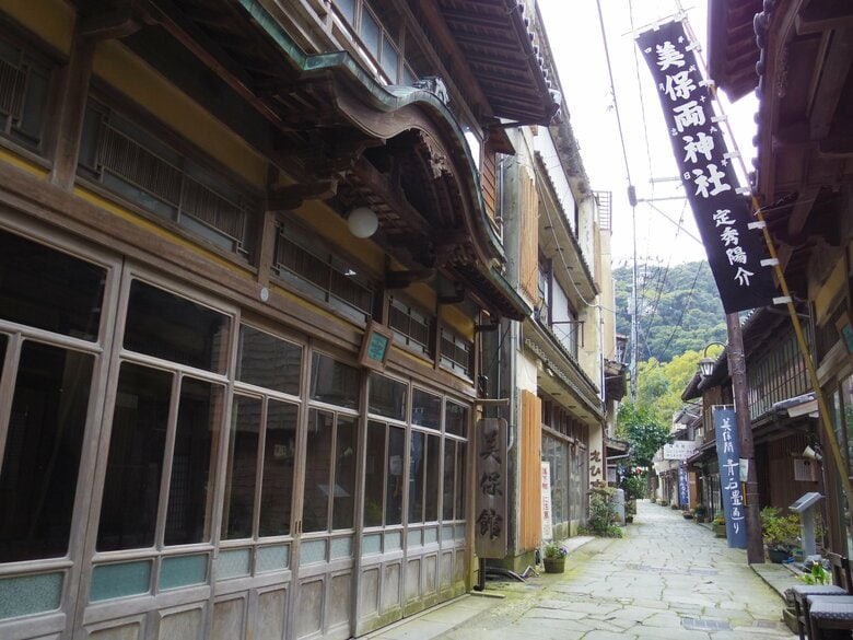 ラフカディオ・ハーン『新編　日本の面影』にも登場する美保関（筆者撮影）