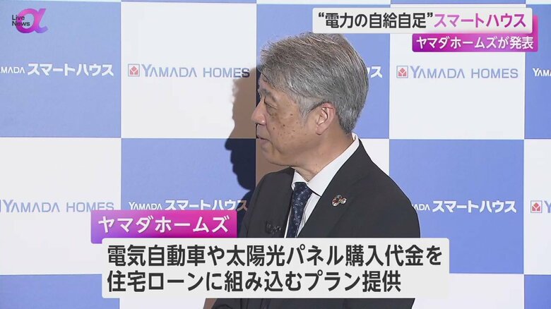 電気自動車や太陽光パネルの購入代金を、住宅ローンに組み込めるプランなども提供