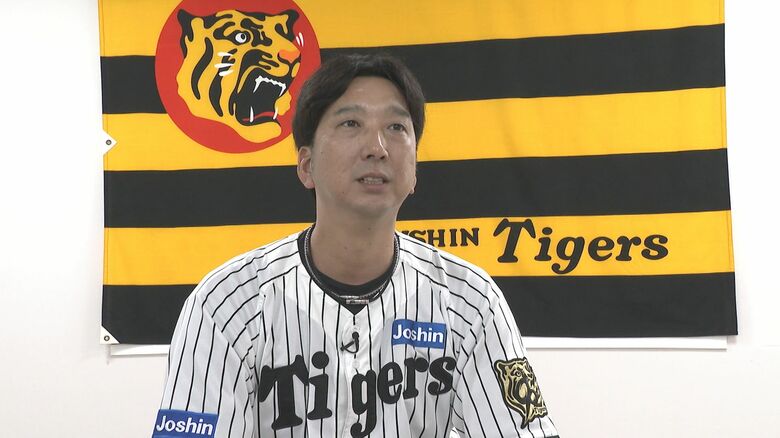 独占インタビューに応える藤川監督