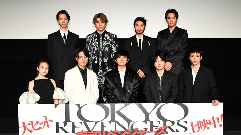 「東京リベンジャーズ」公開記念舞台挨拶　東京・新宿ピカデリー