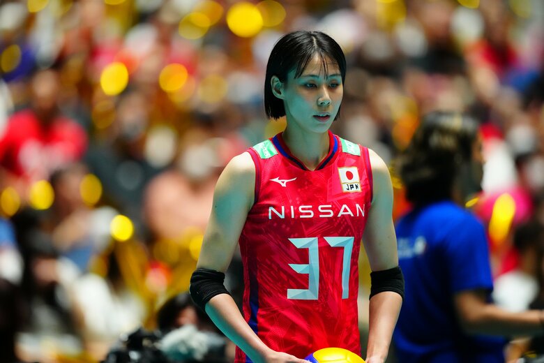 ブルガリア戦でのラスト2本連続サービスエースは圧巻だった和田由紀子