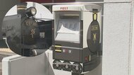 “鉄道のまち”に登場! 街中の“ポスト”が鉄道モチーフに｢SL復活とともに街も盛り上げたい｣