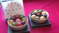 花火のようにプチっと弾ける「玉花火」…本物と同じ玉皮に入った