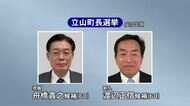 16年ぶり選挙戦、立山町長選挙が告示　現職と新人の2人が立候補　町議選は定数2超の14人立候補
