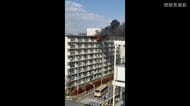 「タバコを吸おうとしたら火が…」都営住宅で火事　2時間半で鎮火も住人男性が顔などにやけど　2部屋80㎡焼損