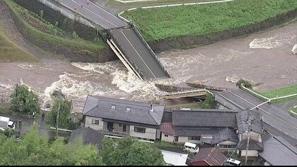 熊本県の被害額は計約330億円に　線状降水帯が1日に2度発生した大雨　新たに農林水産関連が約100億円