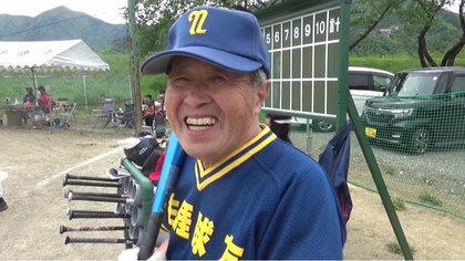 88歳“三刀流”で試合出場…元気はつらつ ナイン合計450歳以上の野球大会 元プロ野球スポーツドクターが発案 【長野発】