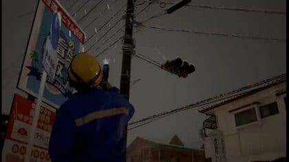 【雪情報】雪の影響で福島県内の約５４００軒で停電